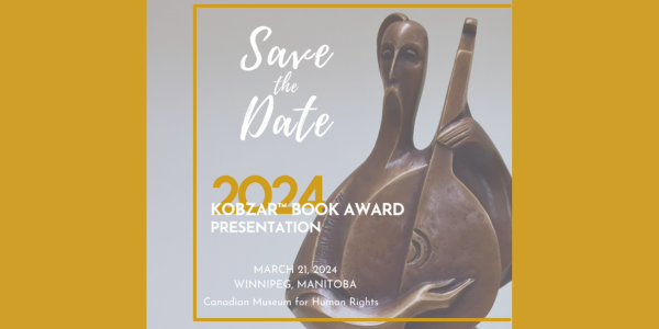 Save the Date: KOBZAR Book Award Presentation