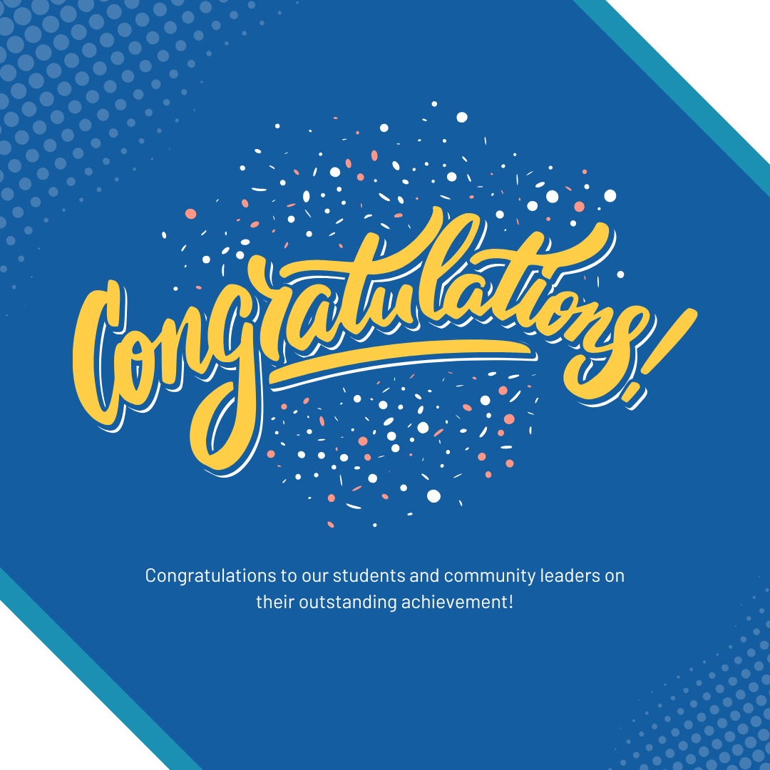 Students awarded for academic achievement and leadership